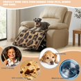 thumbnail image 5 of Kuiaobaty Leopard Print Reclining Sofa Slipcover, Non Slip Armless Seat Cushion Cover, Waterproof Breathable Furniture Protector for Home Decor, 5 of 7