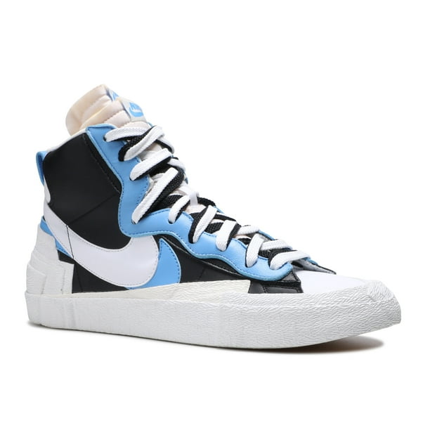 Nike Men Sacai X Blazer Mid Black Blue Black Blue Bv0072 001 Size 12.5 Walmart