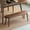 Walnut, variant on Hanyu Solid Red Oak Narrow Entryway Bench | 39" Wood Skinny Bench for End of Bed, Small Dining for Breakfast Nook, Skinny Wooden Hallway Seating, Natural Wood Finish (16.1" H x 11.8" D)
