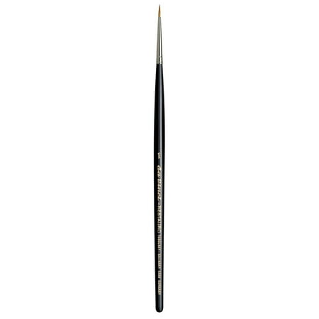 da Vinci Watercolor Series 5506 Maestro Paint Brush, Round Retouching Kolinsky Red Sable, Size 1, Restauro is shorter than the traditional round and longer than a.., By da Vinci Brushes From USA