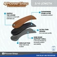 thumbnail image 2 of PowerStep® Pinnacle Dress | Neutral Arch Supporting 3/4 Insoles, 2 of 5