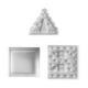 thumbnail image 2 of Moldes flexibles de silicona en forma de casa para velas caseeras, resina, jabón y hormigón - Juego de 2 piezas, 2 of 9