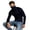 Navy, variant on VSSSJ Men's Long Sleeve Compression Shirts Slim Fit Turtleneck Thermal Sports Shirt Stretch Gym Fitness Running Base Layer Tops Black XXL