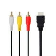 thumbnail image 4 of SharkTRUE Ft HDMIcompatible Male to RCA Video Audio Converter Component Adapter Cables, 4 of 8