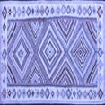 thumbnail image 1 of Ahgly Company Indoor Square Southwestern Blue Country Area Rugs, 7' Square, 1 of 4
