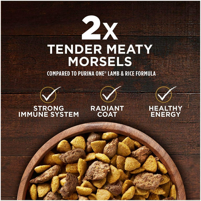 Purina ONE True Instinct Adult Natural High Protein Turkey and Venison Recipe Dry Dog Food for Muscle and Heart Health Walmart