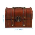thumbnail image 2 of AURARMLET Pirate Chest Jewelry Storage Holder Wood Privacy Protection Retro Design 1Set, 2 of 5