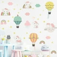 thumbnail image 5 of Wall Stickers Elephant Cloud Rainbow Air Children Playing Bedroom Living Room Porch Home Wall Decoration Wall Sticker, 5 of 6