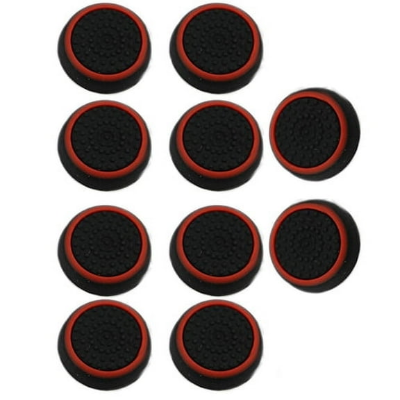 10Pcs Glow in The Dark Analog Controller Thumb Stick Grip Cap Cover for PS4 Xbox