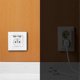 thumbnail image 4 of Power Socket Glass Panel French Standard Wall with Power Indicator Dual Usb Charging 2.1A,16A 250V White, 4 of 5