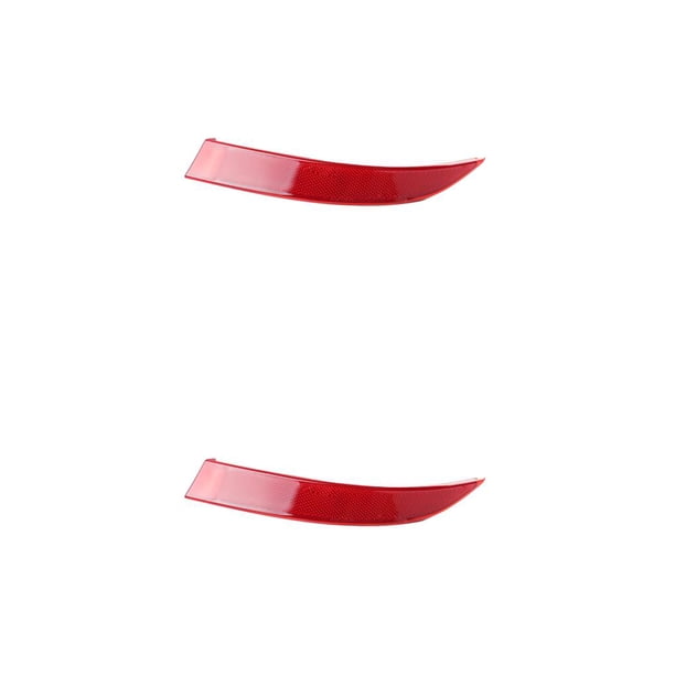Kenally Reflector de parachoques trasero derecho izquierdo de coche para E70 2011-2013 rojo 63147240998 63147240997 Type1 NO1 Kenally CBP044093