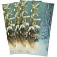 thumbnail image 2 of 1 Pack Christmas Tree Pattern Kitchen Towels Highly Absorbent, Super Soft Dishcloths 18 x 28 Inches Reusable Quick Drying Tea Towels Set for Home,Kitchen Decor Wash cloth, 2 of 7