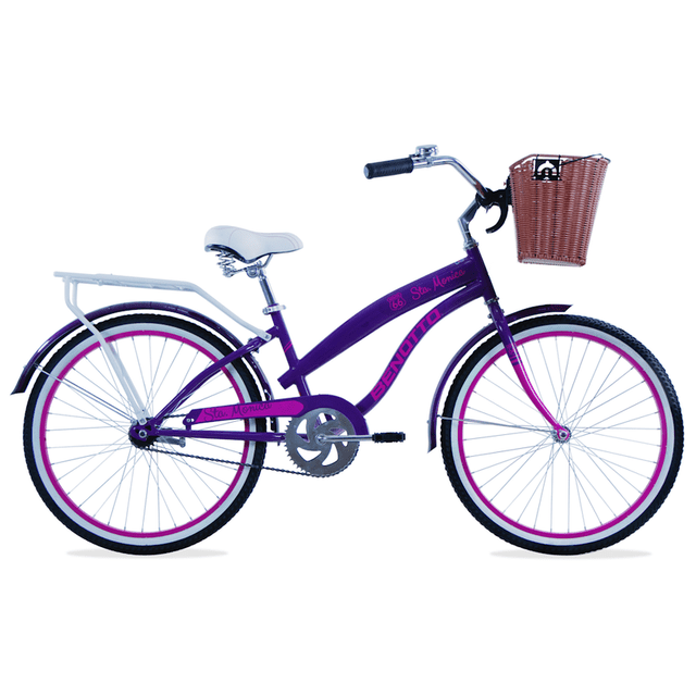 Bicicleta City Sta Mónica R24 1v Canastilla Mujer Benotto Benotto Sta. Monica