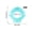Blue80(For 35-45KG), variant on Shell Shaped Inflatable Pool Float Ring, Thickened PVC Swim Tube for Beach and Summer Pool Party