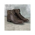 thumbnail image 3 of STYLE & COMPANY Womens Brown Lace Comfort Buckle Accent Slip Resistant Gaiel Round Toe Block Heel Zip-Up Hiking Boots 9 M, 3 of 3