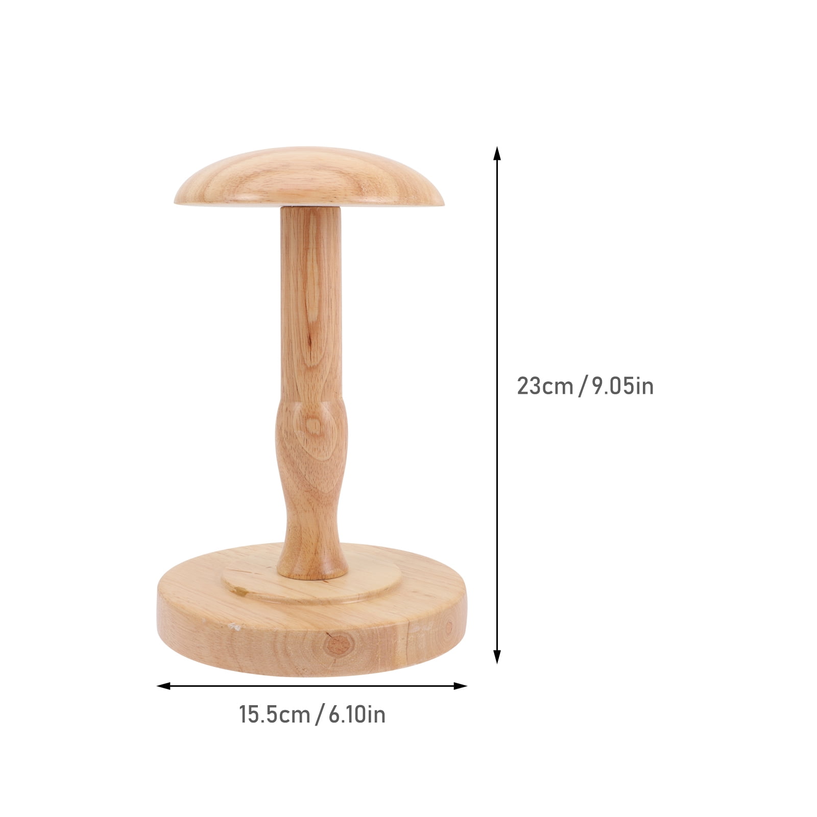 Hat Display Stand Wooden Hat Display Rack Tabletop Hat Showing Holder