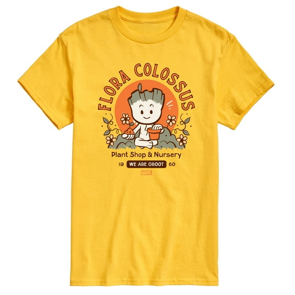 Marvel Guardians of the Galaxy - Flora Colossus Groot - Men's Short Sleeve Graphic T-Shirt