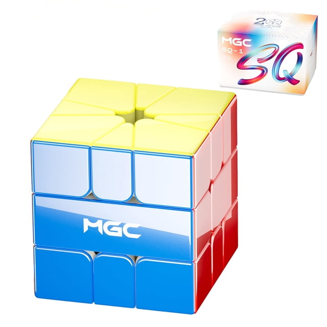 Cubo de Velocidad CuberShop YJ MGC SQ-1 V2 Sin Stickers con Recubrimiento UV