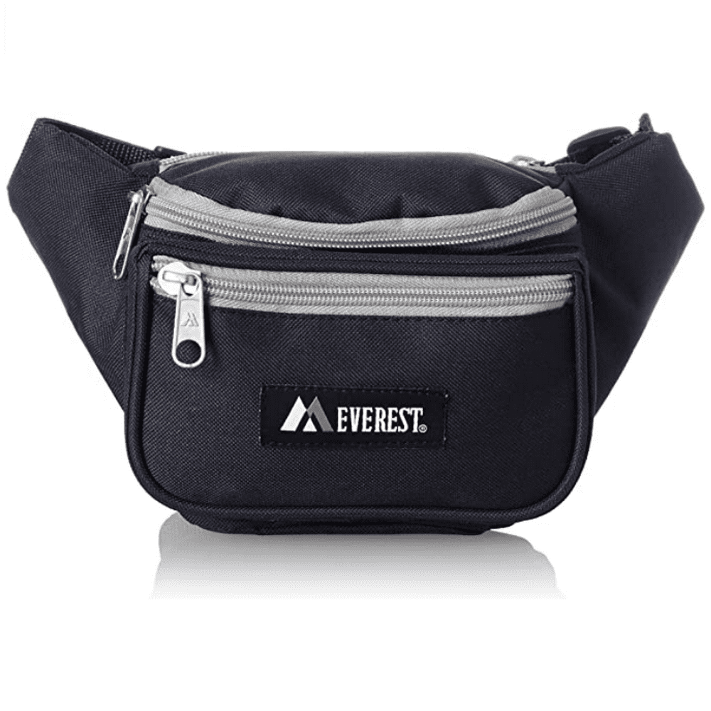 Everest Everest Fanny Waist Pack Standard, Navy/Gray