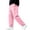 Pink, variant on OGLCCG Boys Fleece Joggers Fall Winter Baggy Boys Sweatpants Elastic Waist Athletic Pants with Pockets(Navy,7 Years)