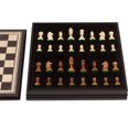 thumbnail image 3 of Kavi Inlaid Wood Chess Board Game With Weighted Wooden Pieces Large 18 X 18 Inch Set, 3 of 3