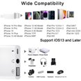 thumbnail image 3 of Uniytriox iPhone USB+3.5mm Audio Adapter, USB Camera Reader Adapter, iPhone Headphone Adapter, Charging Cable Adapter Compatible with iPhone 14/13/12/11/X/8, 3 of 5