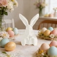 thumbnail image 2 of Easter Figurines Gold Home Decor Rabbit Statue Easter Table Decor Large Rabbit Figurines Easter Table Centerpiece Decorative Sculpture Gift For Home Living Room Decor, 2 of 9