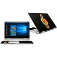 thumbnail image 1 of Carbon Fiber Skin Decal Wrap Compatible With HP Envy x360 Convertible 15" (2018) Sticker Design Music Reborn, 1 of 4
