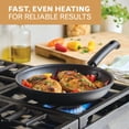 thumbnail image 3 of Farberware TrueCook 10" Frying Pan, Dishwasher and Oven Safe, Black, 3 of 13