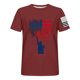 thumbnail image 3 of Tops para hombre, blusas y camisas de cuello redondo y manga corta para hombre, blusas casuales de cuello redondo con estampado de moda para hombre, blusas de cuello redondo y manga corta, camisas par, 3 of 5