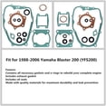 thumbnail image 5 of SHZAITOR Head Top and Bottom End Gasket Set with Oil Seals Replacement for Yamaha Blaster 200 YFS200 1988-2006, 5 of 5