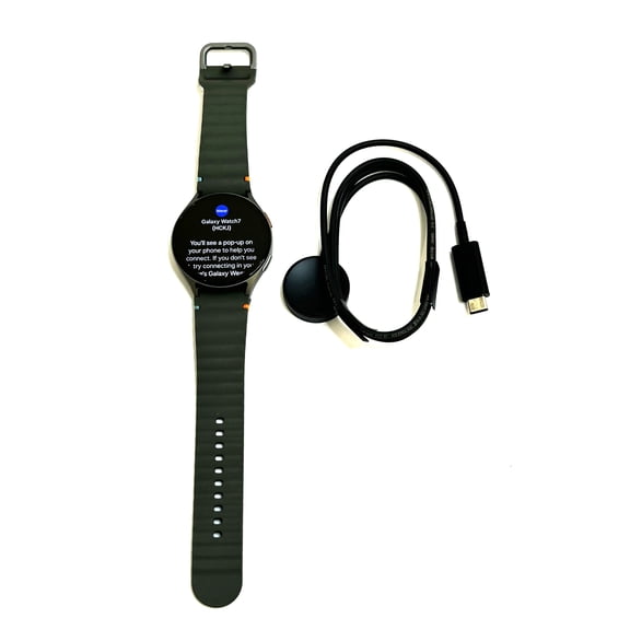 Restored Samsung Galaxy Watch7 44mm Bluetooth and WiFi Aluminum Smart Watch, Green (Refurbished)