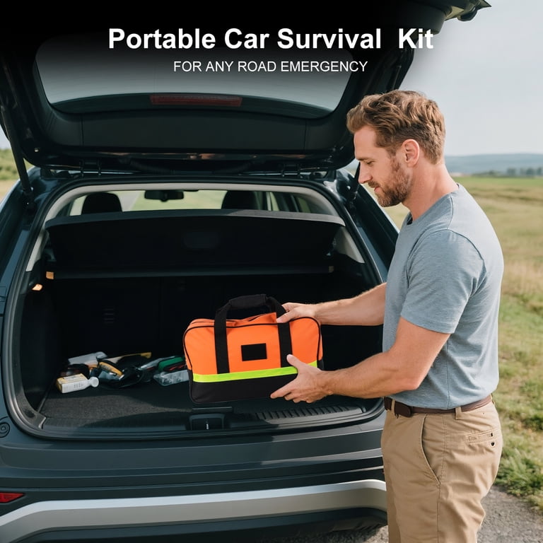 Nexpow Emergency Car Kit, Roadside Assistance Kit with Jumper