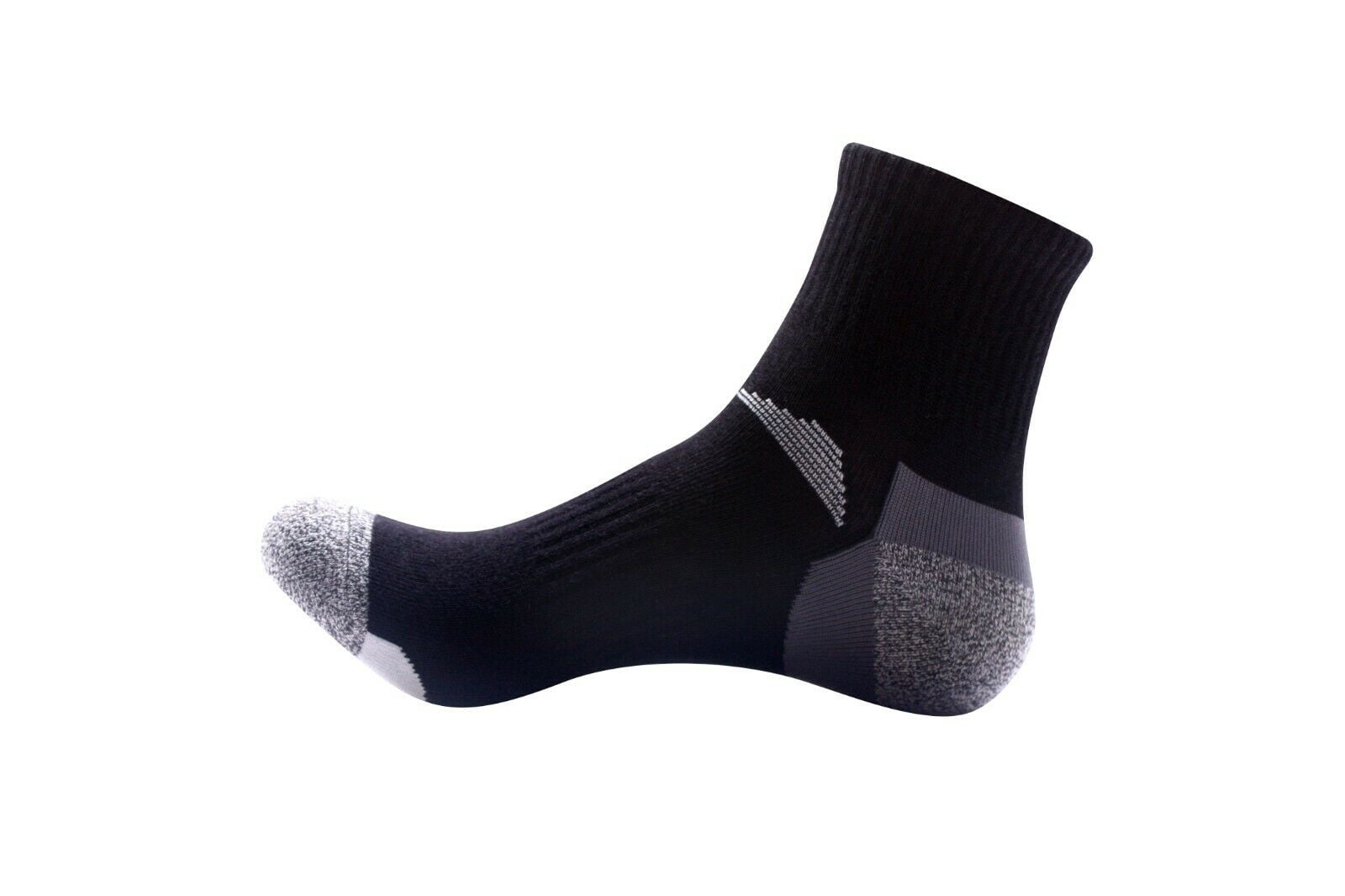 B&Q 11 Pairs Mens Mid Cut Ankle Quarter Crew Athletic Breathable Sport Cotton Socks 6-12