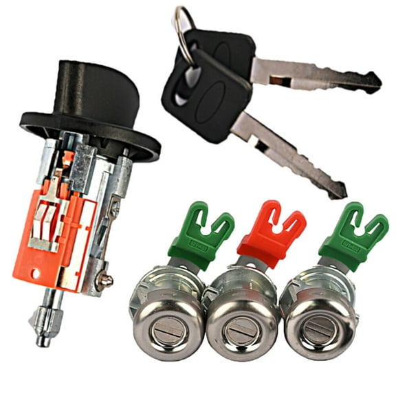 Tailgate & Ignition Door Lock Cylinder Set For Ford 1998-2007 F-150 F-250 F-350 1997 1998 1999 2000 2001 2002 2003 OE# 707624 703362 924-724 703369 707624