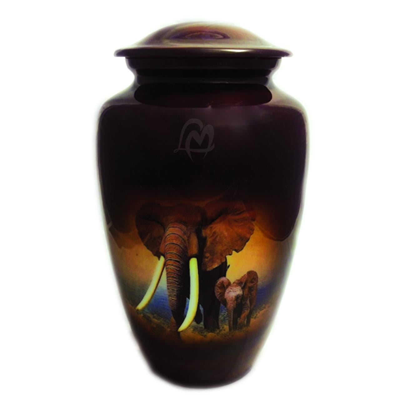 LOVE MEMORIALS Cremation Urns Lovely Elephant Adult Urn Best Urn for