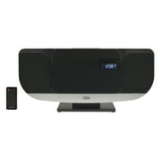 JENSEN Bluetooth Wall-Mountable Music System with CD Player and FM Radio, JBS-215