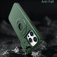 thumbnail image 2 of Ancove for iPhone 14 Rugged Case,[Compatible with Mag Safe] Magnetic Ring Holder Kickstand Shockproof Military Grade Drop Protection Phone Cover Case for Apple iPhone 14,Darkgreen, 2 of 6