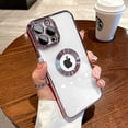 thumbnail image 3 of for iPhone 11 Case with Camera Lens Protector, Logo View for Women Men, Soft Slim Phone Cases for iPhone 11 Clear Ultrathin Back Cover (for iPhone 11,Rose Pink), 3 of 16
