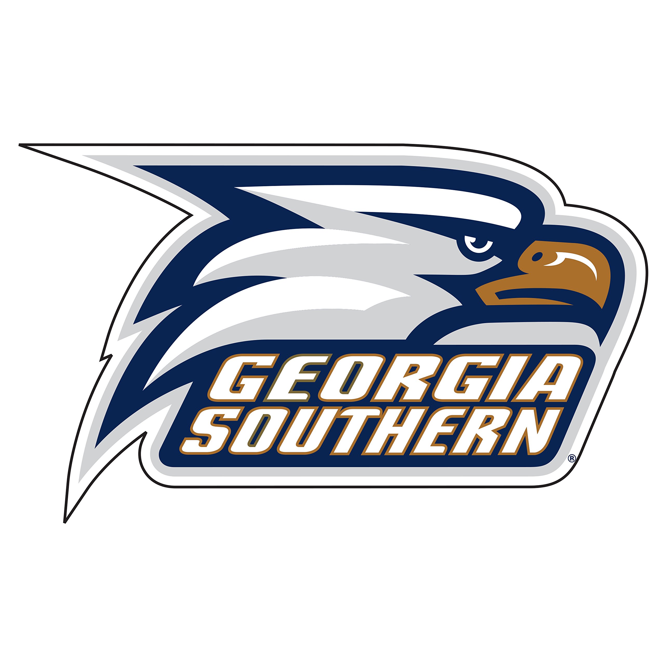 Georgia Southern Eagles Decal GS EAGLE HEAD DECAL 3 4 6 12 3 In georgia-southern-eagles-decal-gs-eagle-head-decal-3-4-6-12-3-in
