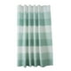 thumbnail image 2 of Cortina de ducha tejida con 12 ganchos, tela de poliéster resistente para baño, resistente al agua y al moho para un uso duradero, juego completo para bañeras estándar y mamparas de ducha, 2 of 8