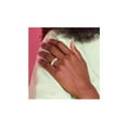 thumbnail image 3 of Gem & Harmony Sterling Silver Five Stone Band Ring with Cubic Zirconia (CZ)s for Women, 3 of 6