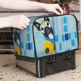 thumbnail image 7 of Daiia French Bulldog Dog in a Bathtub Pattern 2 slice Toaster Cover, Toaster Appliance Dust-proof Cover For Kitchen Small Appliance Dust Cover and Fingerprint Protection, 7 of 7