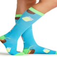 thumbnail image 3 of Chaussettes de Soutien pour Femmes 12 mmHg Ananas Régulier, 3 of 6