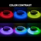 thumbnail image 2 of BTF-LIGHTING WS2812B Tira de luces LED 1m 5m 30LEDs/m 60LEDs/m IP30 IP65 IP67 5050SMD Direccionable individualmente PCB blanco negro flexible Tira de píxeles LED a todo color Dream Color DC5V, 2 of 5