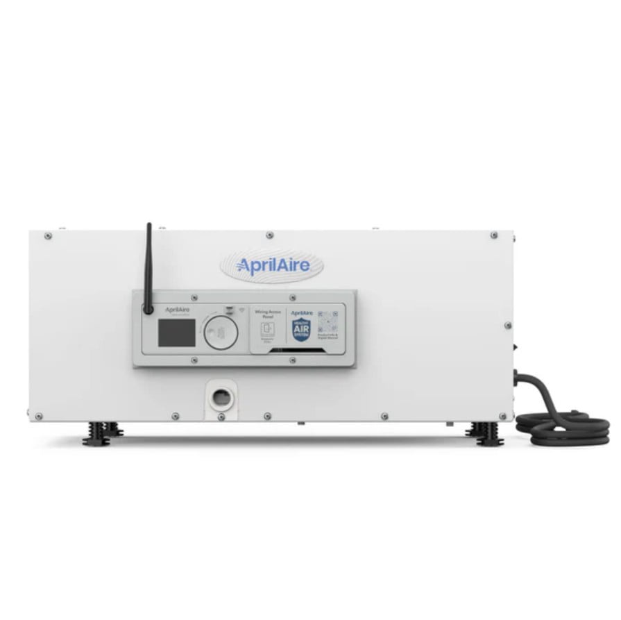 Aprilaire E050W - Wi-Fi Enabled Basement and Crawl Space Pro Dehumidifier, 50 Pints