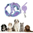 thumbnail image 6 of OEFNTAC Home and Kitchen Reflective Breathable Pet Harness Leash Adjustable Sleeveless Secure Fit for Cats Dogs Outdoor Walking, 6 of 6