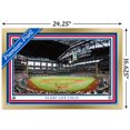thumbnail image 3 of MLB Texas Rangers - Globe Life Field 22 Wall Poster, 14.725" x 22.375" Framed, 3 of 5