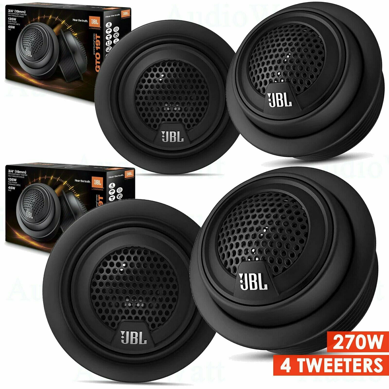 JBL GTO19T 3/4" CAR AUDIO PASSIVE CROSSOVER 270 WATTS COMPONENT