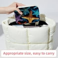 thumbnail image 6 of Starfish Velvet Portable Travel Organizer with Removable Compartment – Gift Idea, Jewelry Organizer, Storage Box, and Bracelet Holder, 6 of 7